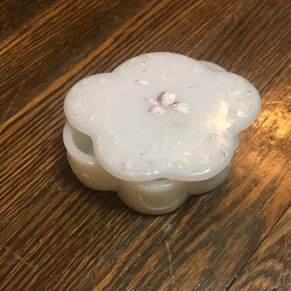 VINTAGE 1930s glass container - Picture 1 of 5